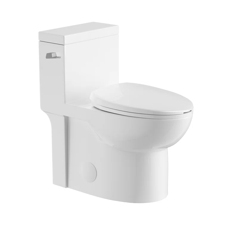 Denbigh Chair Height Elongated Comfort Height One-Piece Toilet (Seat Included)