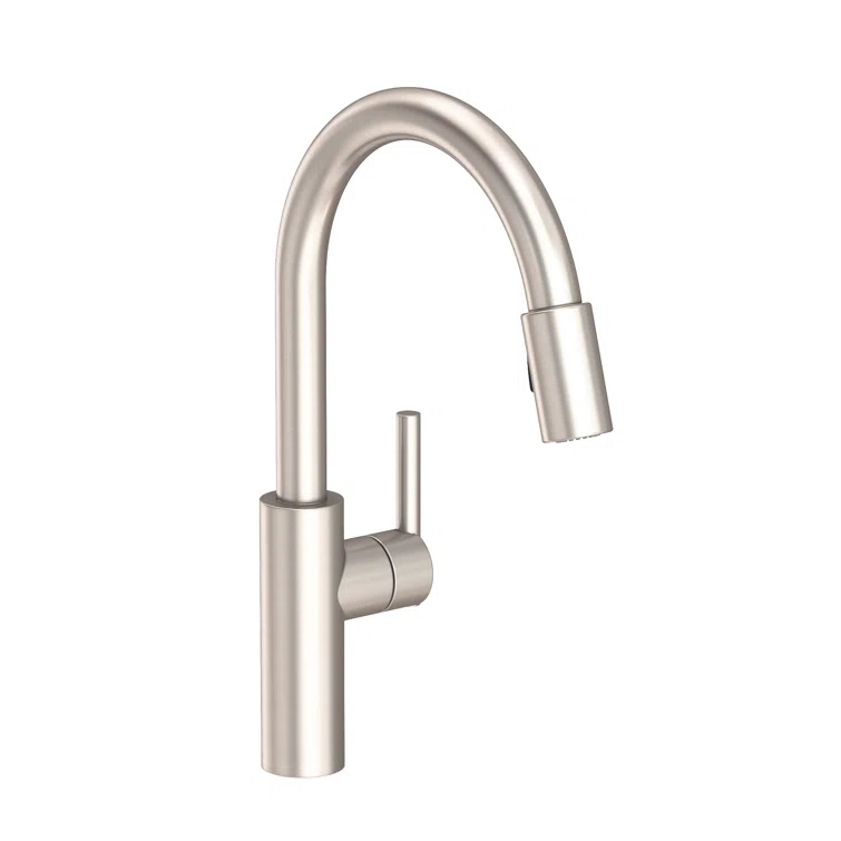 East Linear Pull Down Single Handle Kitchen Faucet