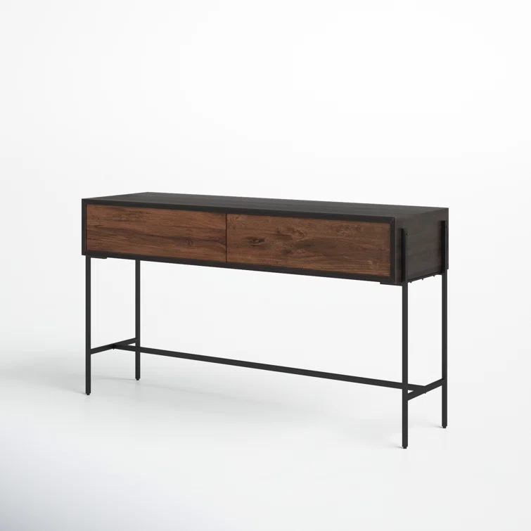Samia 54'' Solid Wood Console Table