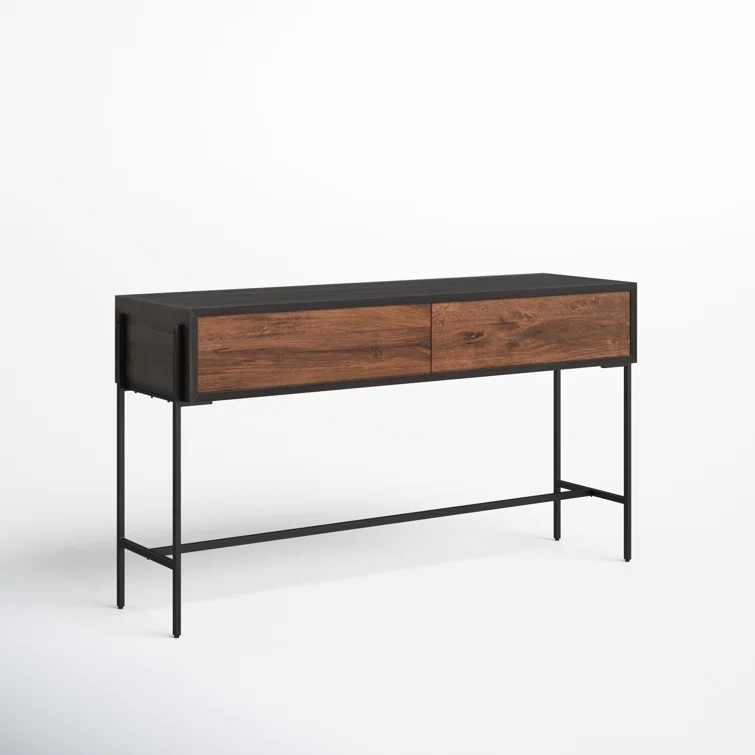 Samia 54'' Solid Wood Console Table