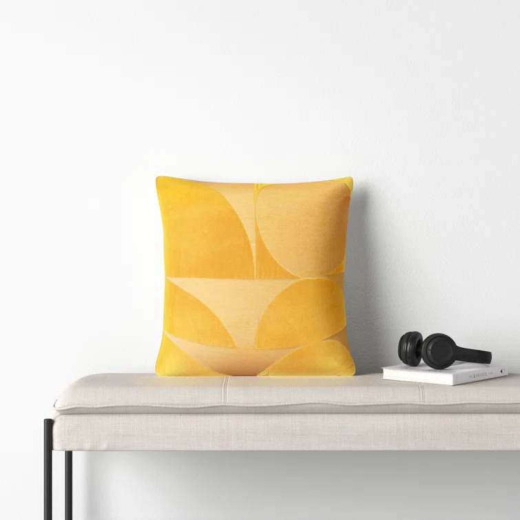 Joshelin Embroidered Cotton Throw Pillow