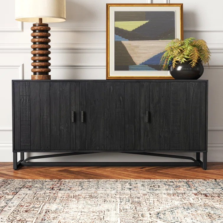 Lopez 68" Wide Pine Wood Sideboard