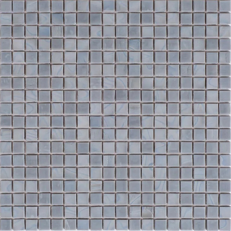 Skosh 0.6" x 0.6" Glass Grid Mosaic Wall & Floor Tile