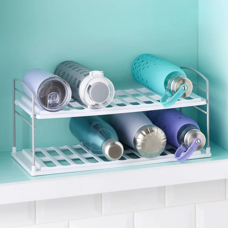 YouCopia® YouCopia UpSpace Water Bottle and Travel Mug Organizer, 2-Shelf