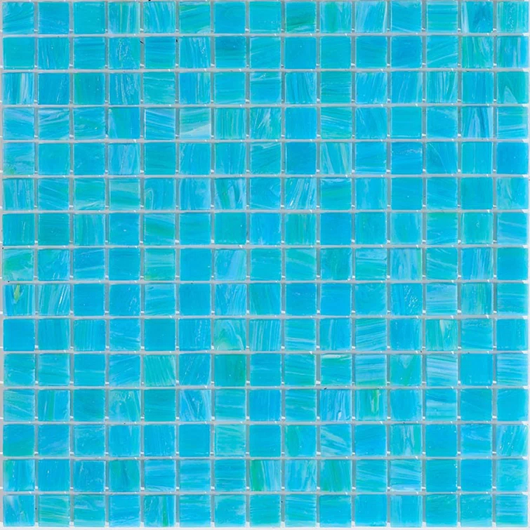 Celestial 0.8" x 0.8" Glass Grid Mosaic Wall & Floor Tile