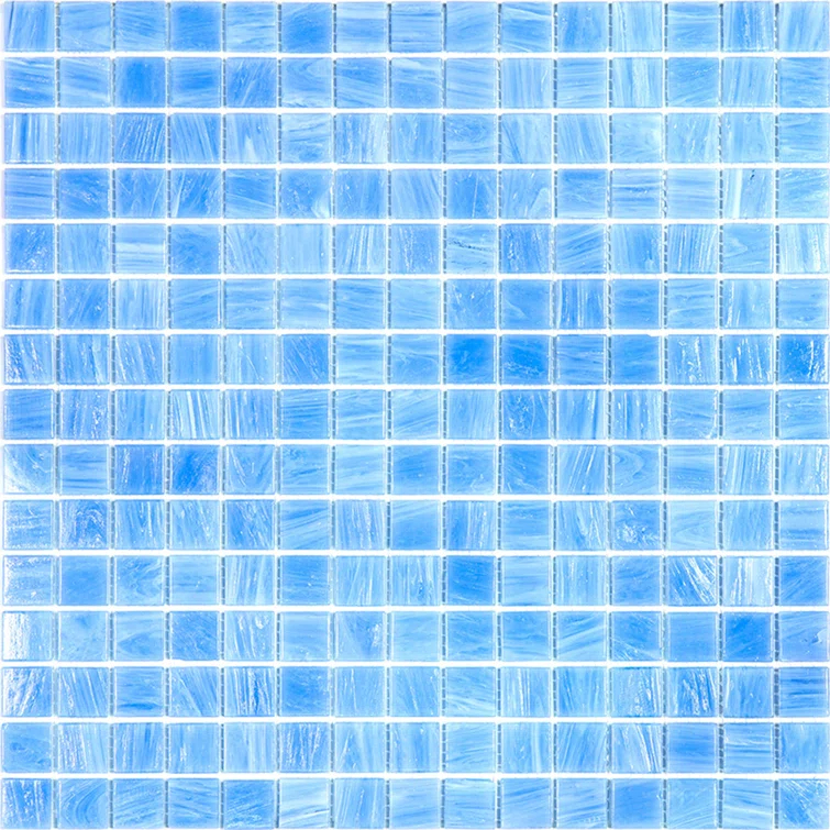 Celestial 0.8" x 0.8" Glass Grid Mosaic Wall & Floor Tile