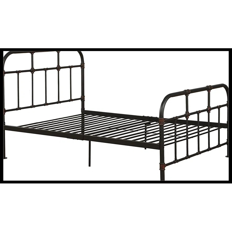 Think Urban Nicipolis Metal Open-Frame Bed