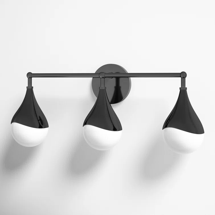 Algiers 3 Light Frosted Dimmable Vanity Light