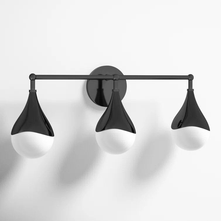 Algiers 3 Light Frosted Dimmable Vanity Light