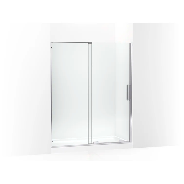 Echelon Sliding Shower Door, 71-3/4 In. H X 55-3/4 - 59-3/4 In. W, With 5/16 In. Thick Crystal Clear Glass