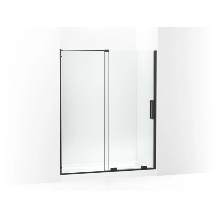 Echelon Sliding Shower Door, 71-3/4 In. H X 55-3/4 - 59-3/4 In. W, With 5/16 In. Thick Crystal Clear Glass