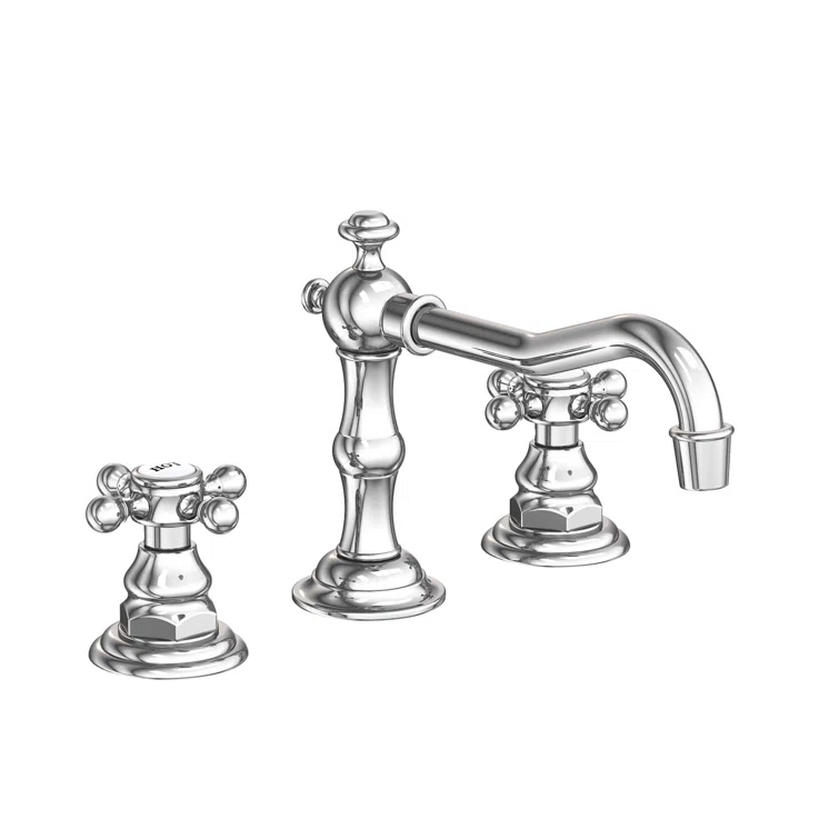 Chesterfield Widespread Bathroom Faucet with Drain Assembly