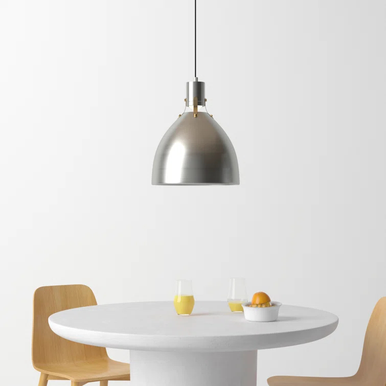 Uma Single Light Metal Dimmable LED Pendant