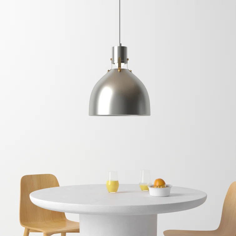 Uma Single Light Metal Dimmable LED Pendant