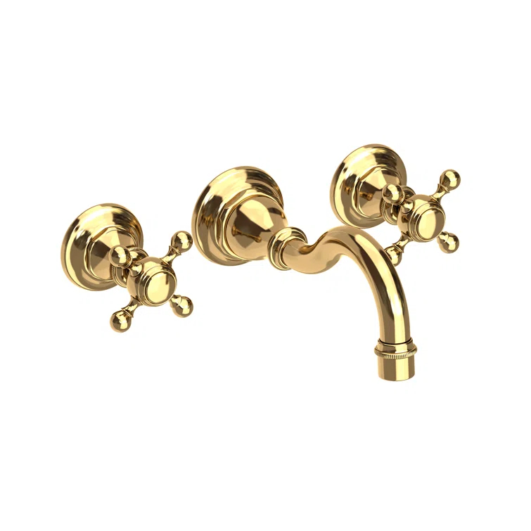 Newport Brass Victoria Wall Mount Bathroom Faucet 3-1761/03N