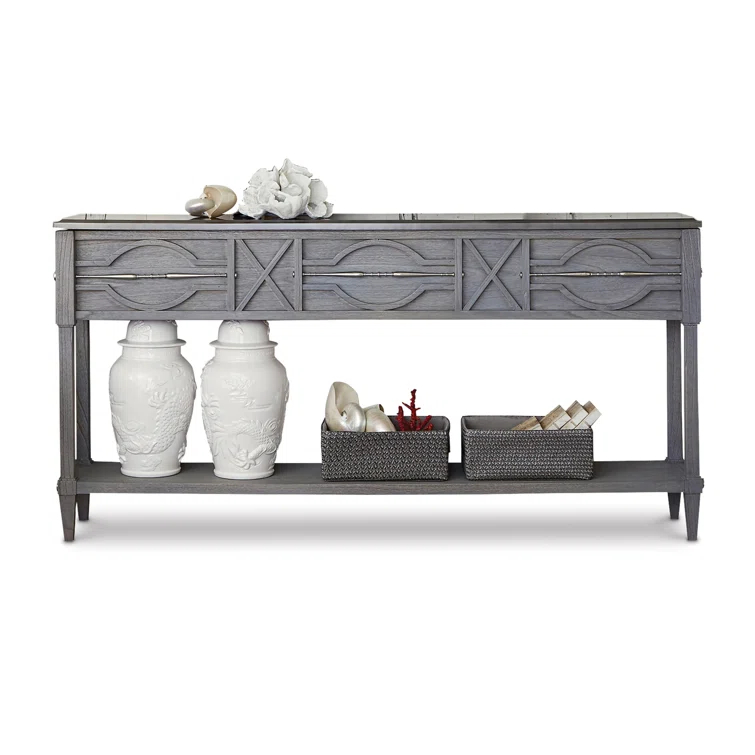 Spindle 68'' Solid Wood Console Table
