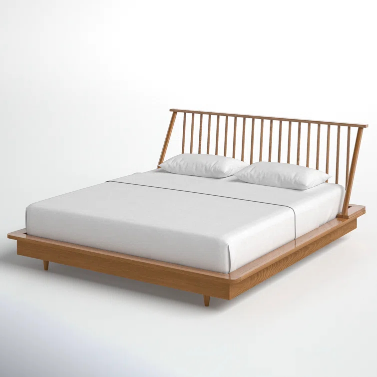 Thalia Solid Wood Slat Bed