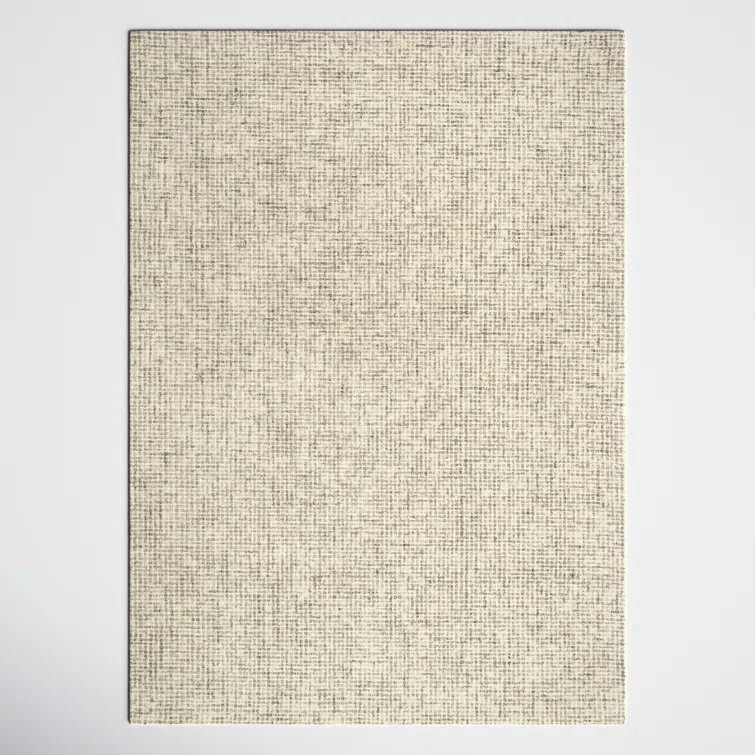 Britley Handmade Tufted Wool Beige Area Rug