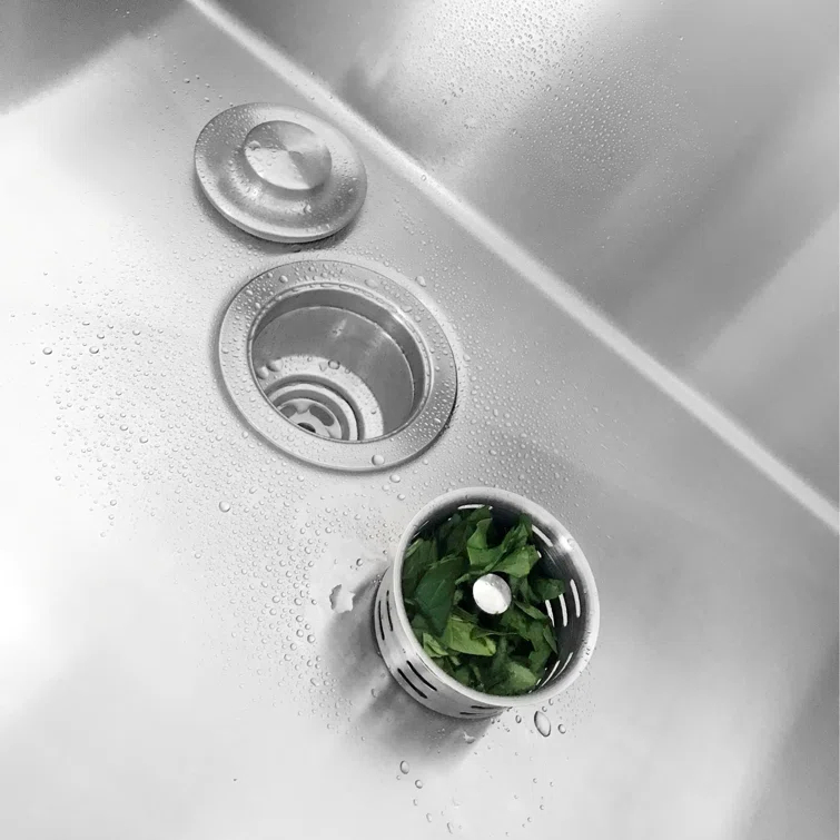 STYLISH 3.5 inch Kitchen Sink Deep Strainer with Removable Basket