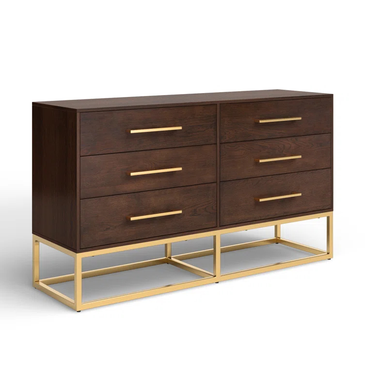 Sheldon 6 - Drawer Double Dresser