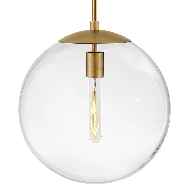 Warby Single Light Orb Pendant Light