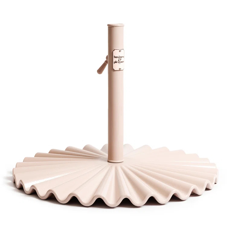 55 Steel Plastic In Ground Umbrella Base