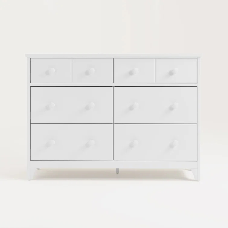 Moss 6 Drawer Double Dresser