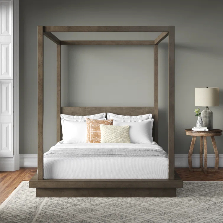 Brooks Solid Wood Canopy Bed