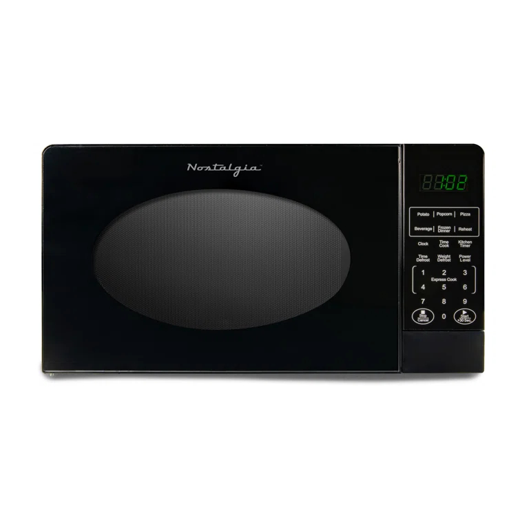 Nostalgia 0.7 Cubic Feet Countertop Microwave