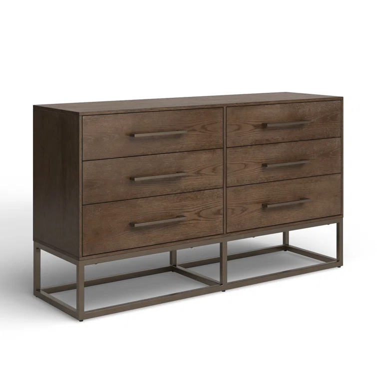 Sheldon 6 - Drawer Double Dresser