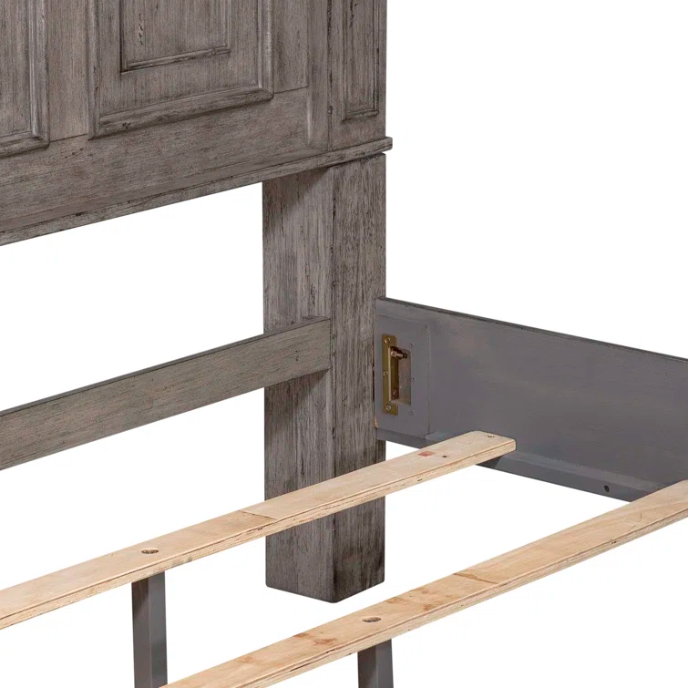Temple Cloud Panel Bed, Dresser & Mirror, Chest, Night Stand