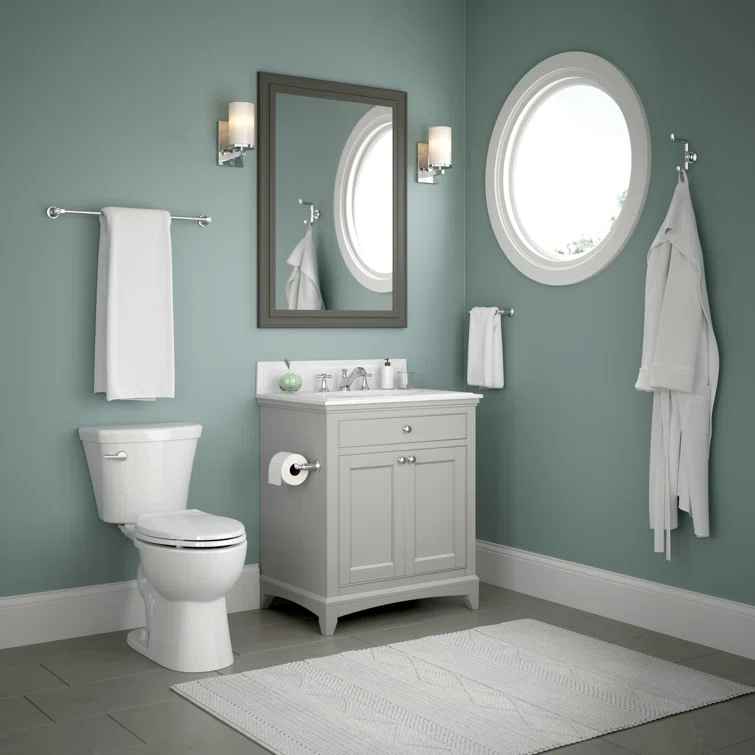 Delta Saylor Wall Mounted Double Towel Hook in Matte Black