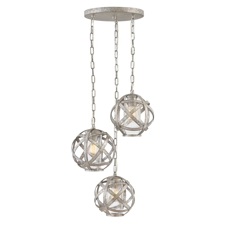 Carson 3 - Light Cluster Globe Pendant