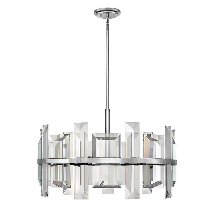 Odette 9 - Light Wagon Wheel Chandelier