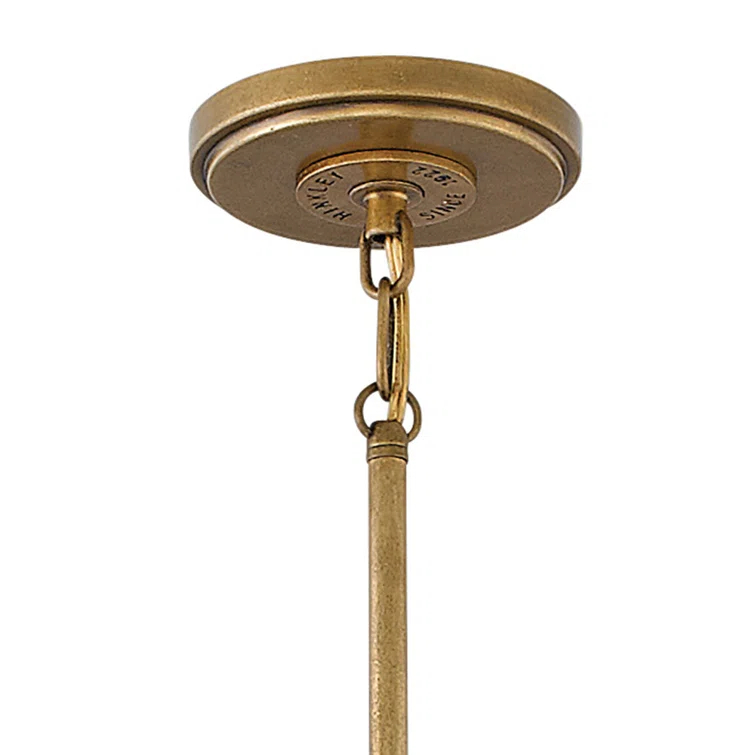 Cartwright Medium 1-Light Drum Pendant w/ Bold Rivets