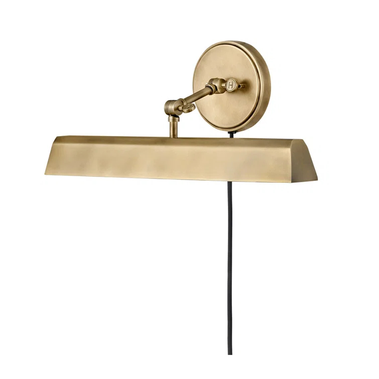 Lennon Picture Light - Brass / Medium