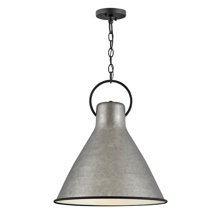 Dax Single Light Metal Dimmable Pendant