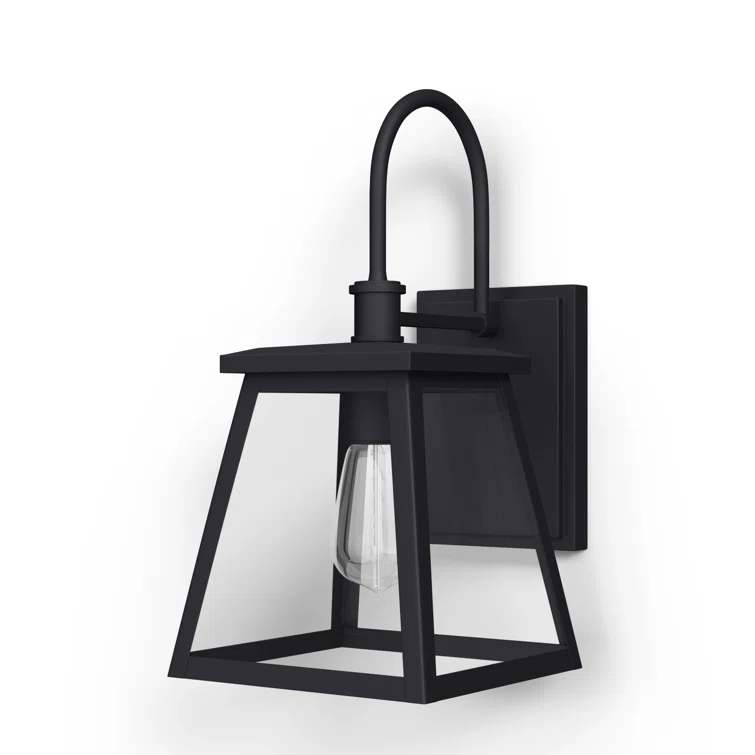 Wrentham Single Light Bell Outdoor Aluminum Wall Light