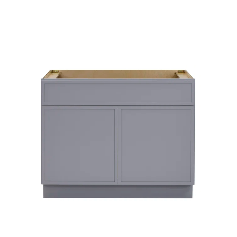 39" W Birch Plywood Freestanding Single Base Storage Cabinet with Soft Close Door