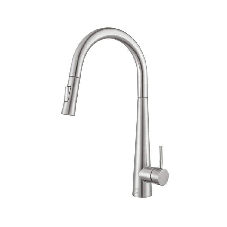 Elegant Lighting Lucas Pull Down Spray Kitchen Faucet
