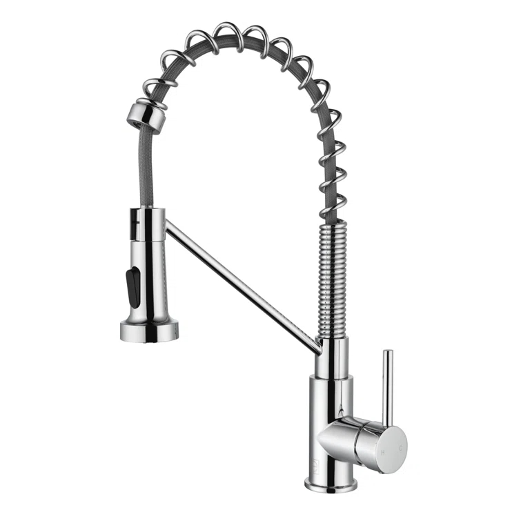Elegant Lighting Yara Pull Down Spray Kitchen Faucet
