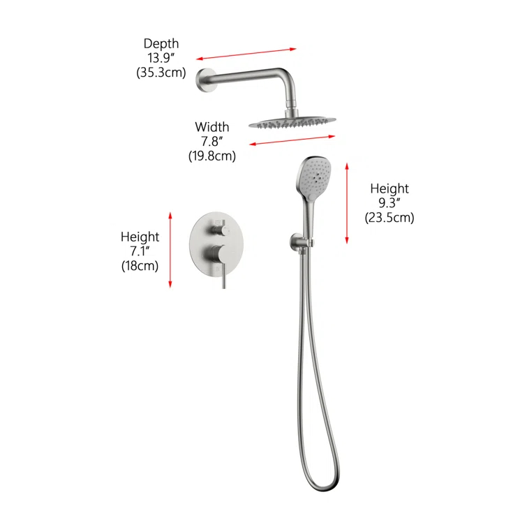 George Pressure-Balanced All-In-One Kit with Rough in-Valve