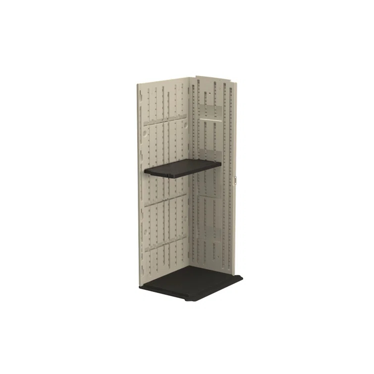 Suncast Suncast Vertical Shed 27.75 in. W x 14.5 in. D Shelf Kit in Black