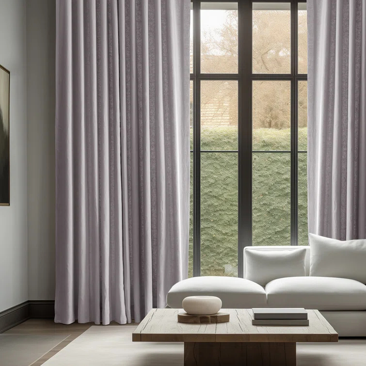 Briella French Linen Room Darkening Curtain