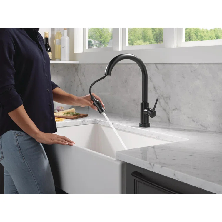 Trinsic Touch2O Kitchen Sink Faucet with Touchless Technology