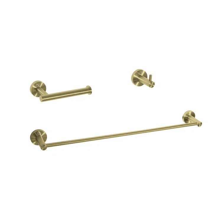Freya 3 - Piece Bathroom Hardware Set
