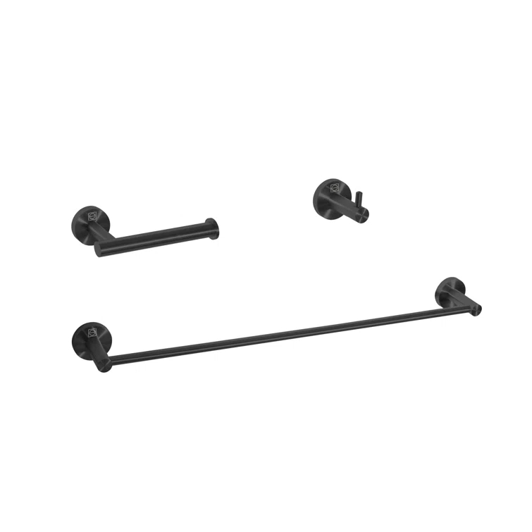 Freya 3 - Piece Bathroom Hardware Set
