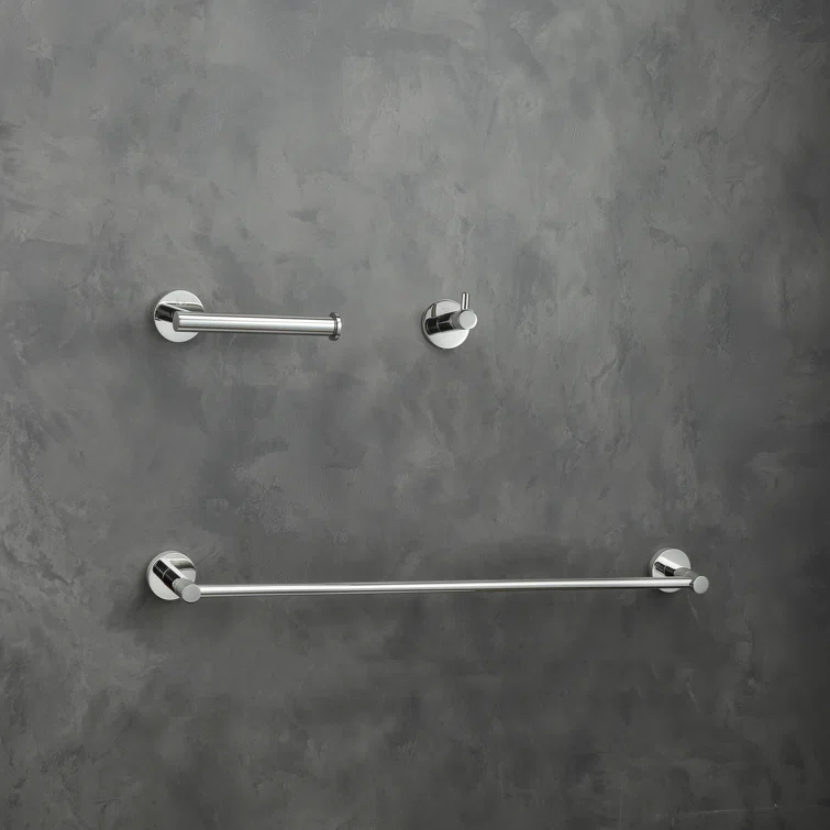 Freya 3 - Piece Bathroom Hardware Set
