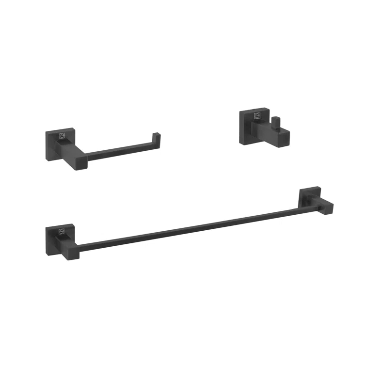 Isla 3 - Piece Bathroom Hardware Set