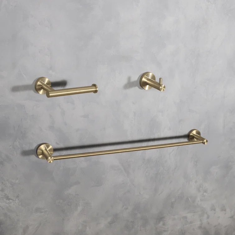 Freya 3 - Piece Bathroom Hardware Set